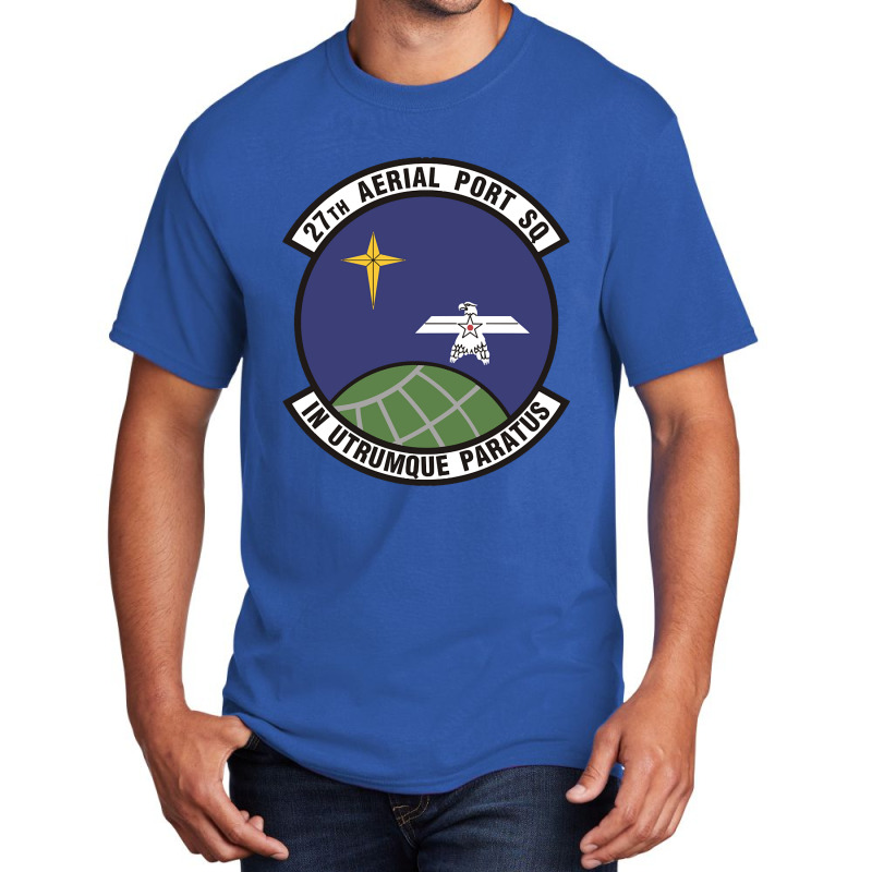 27th Aerial Port Squadron (u.s. Air Force) Basic T-shirt by Weasetu1379 | Artistshot