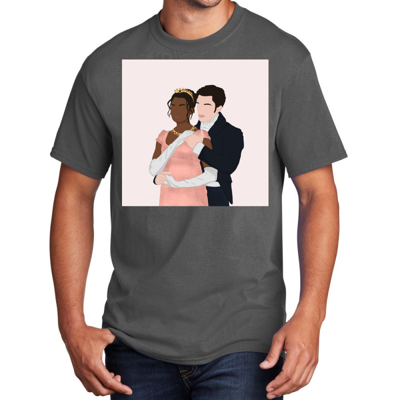 Kate Sharma And Anthony Bridgerton Poster Cute Basic T-shirt by roccionsteeleys | Artistshot