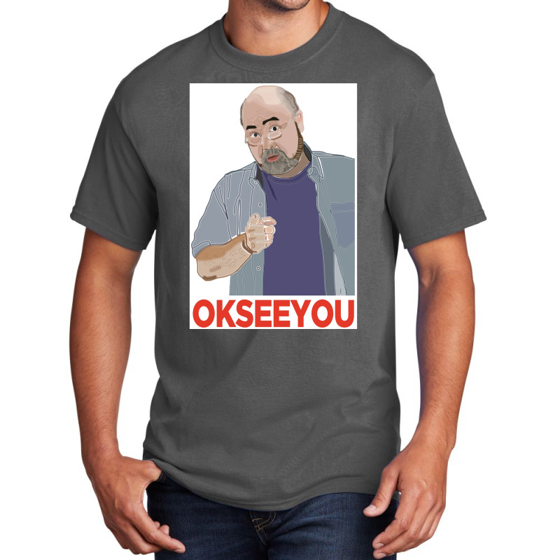 Kimx27s Convenience Ok See You Poster Basic T-shirt by roccionsteeleys | Artistshot