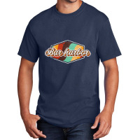 Bar Harbor City Basic T-shirt | Artistshot