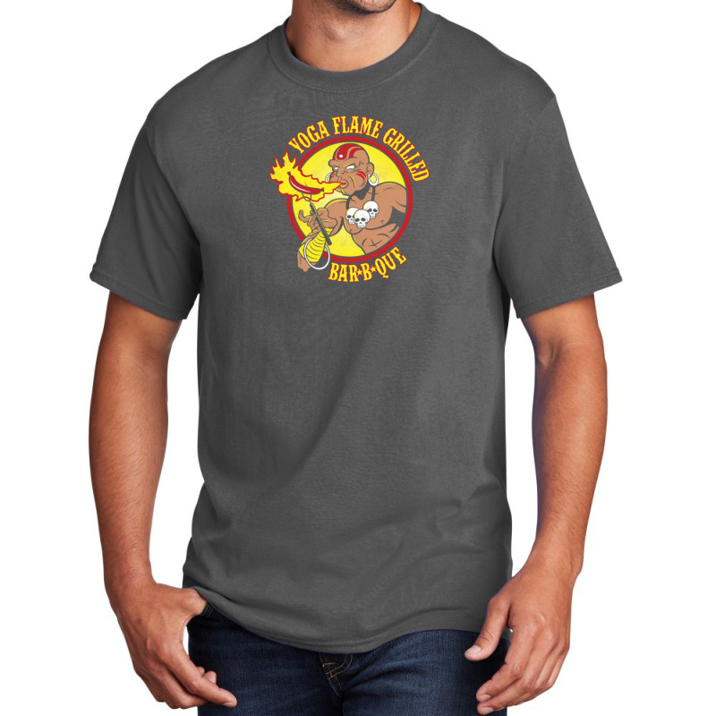 Yoga Flame Grilled Bbq 1 Basic T-shirt | Artistshot