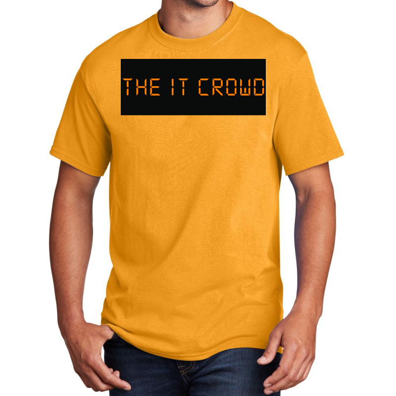 The It Crowd Poster Green Basic T-shirt | Artistshot