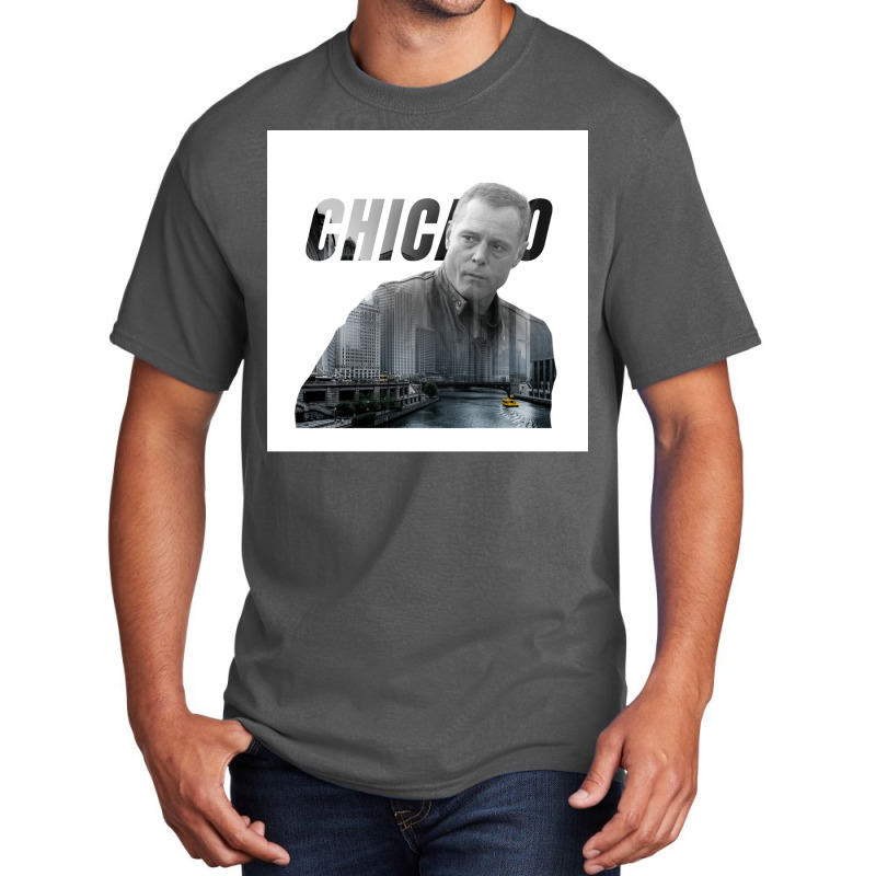 Voight From Chicago Pd Poster Love Basic T-shirt by ameldeditton00 | Artistshot