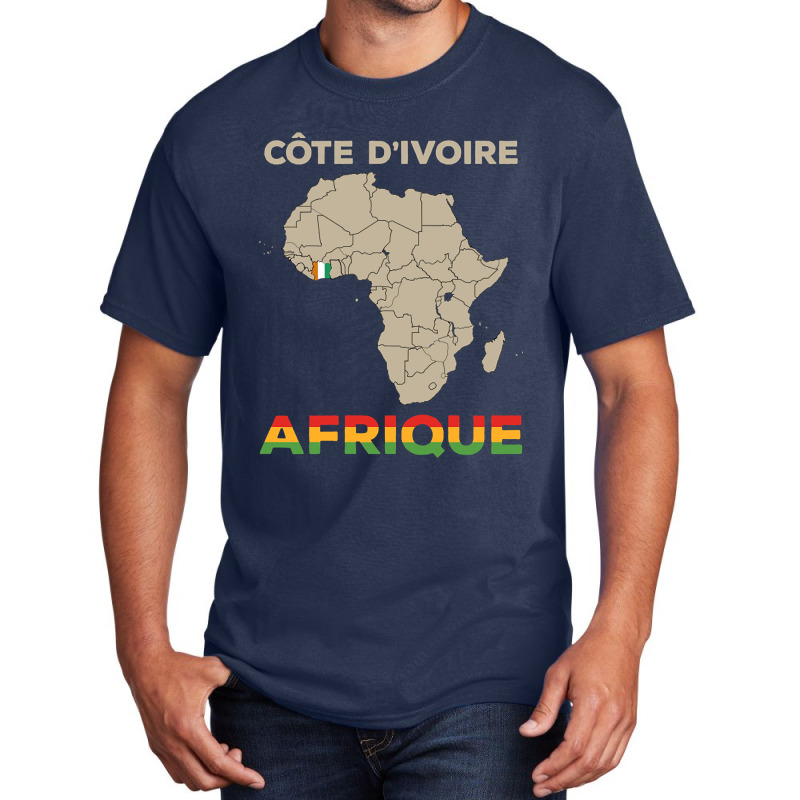 Cote Divorce-africa Basic T-shirt | Artistshot