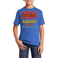 Nashville Arkansas Ar Total Solar Eclipse 2024  4  T Shirt Basic Youth T-shirt | Artistshot