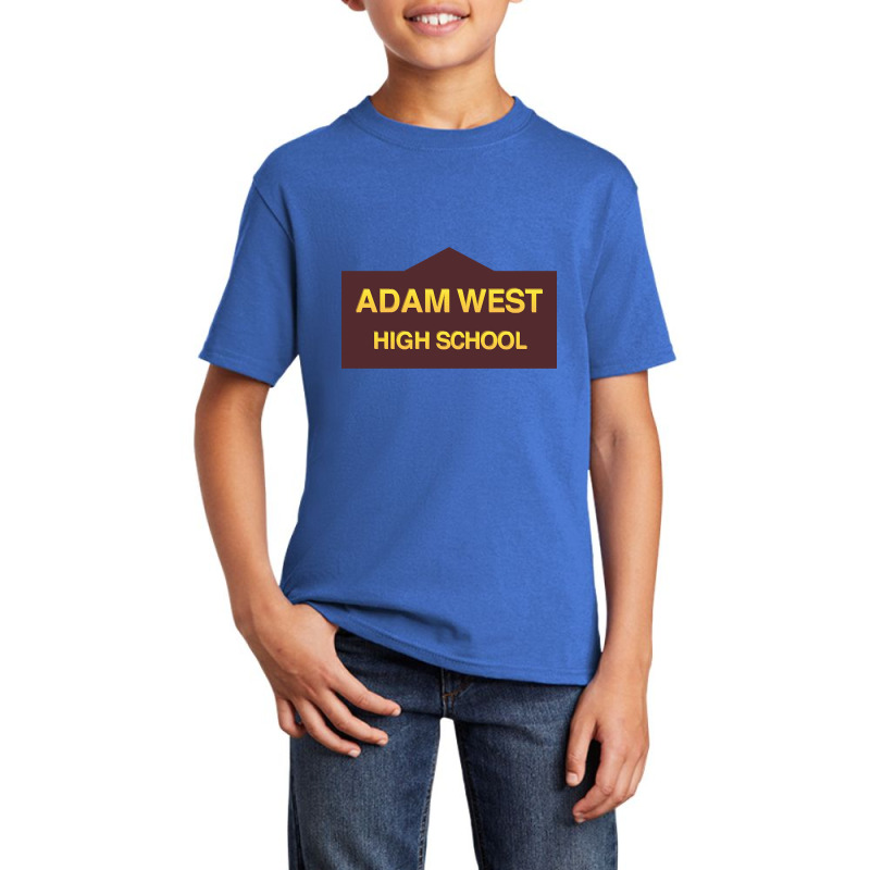 Adam West High School Basic Youth T-shirt | Artistshot