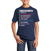 Limited Edition Anime Video Games & Food My Perfect Day Video Games Ga Basic Youth T-shirt | Artistshot