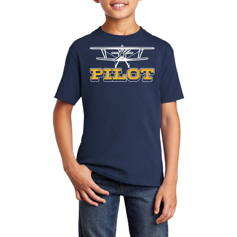 Pilot Aircraft Private Small Airplane T Shirt Basic Youth T-shirt by alysestick8m7 | Artistshot