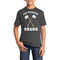 Axe Throwing And Sharp Object Target Games   Squad Tank Top Basic Youth T-shirt | Artistshot