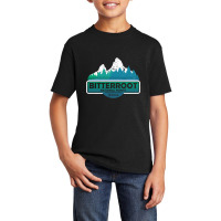 Bitterroot National Forest Mt State, Montana Usa, Nature Landscape-ng8 Basic Youth T-shirt | Artistshot