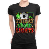 Friday Night Lights Soccer Ladies Fitted T-shirt | Artistshot