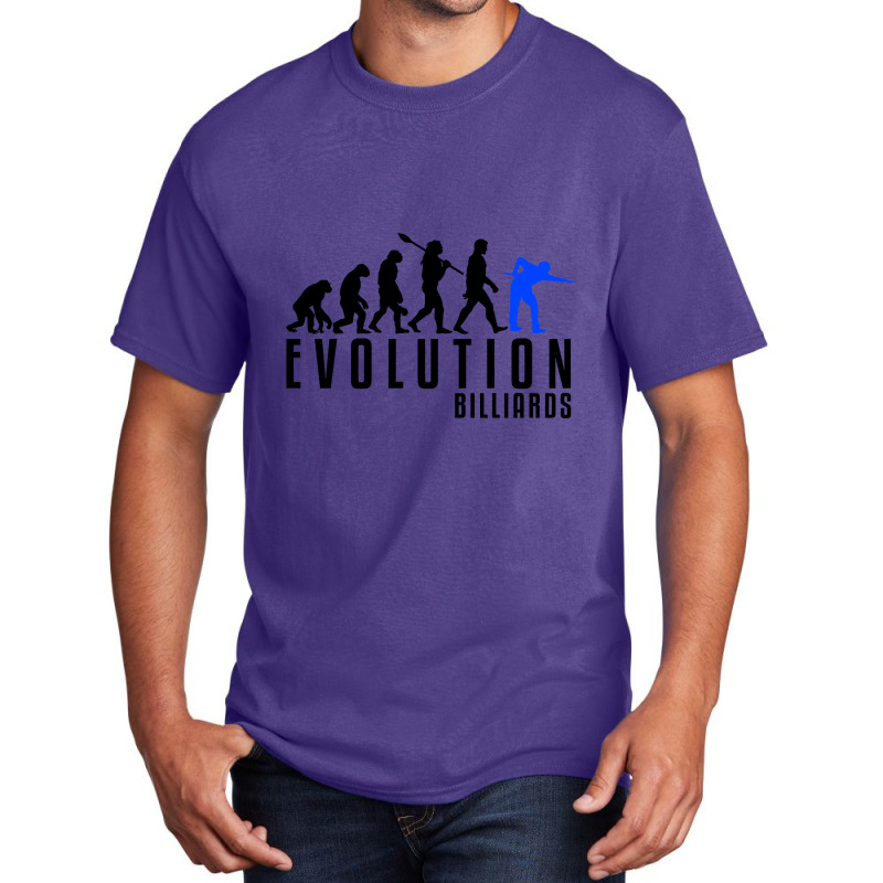 Billiards Evolution Basic T-shirt | Artistshot