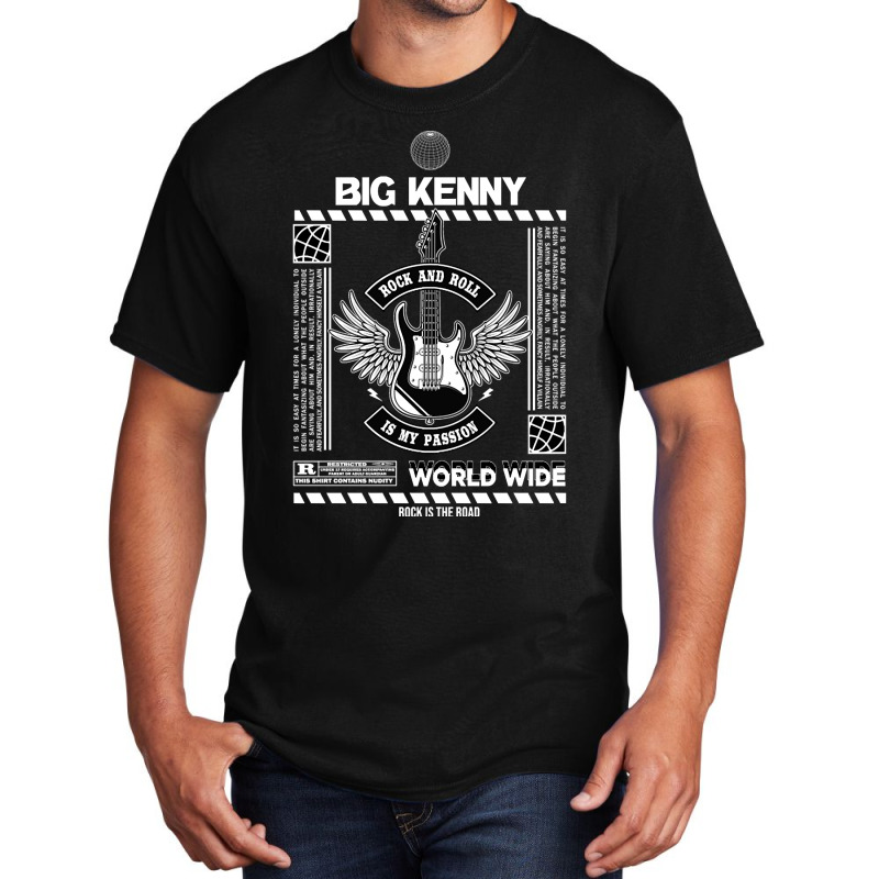 Big Kenny Rock And Roll Is My Passion Basic T-shirt | Artistshot