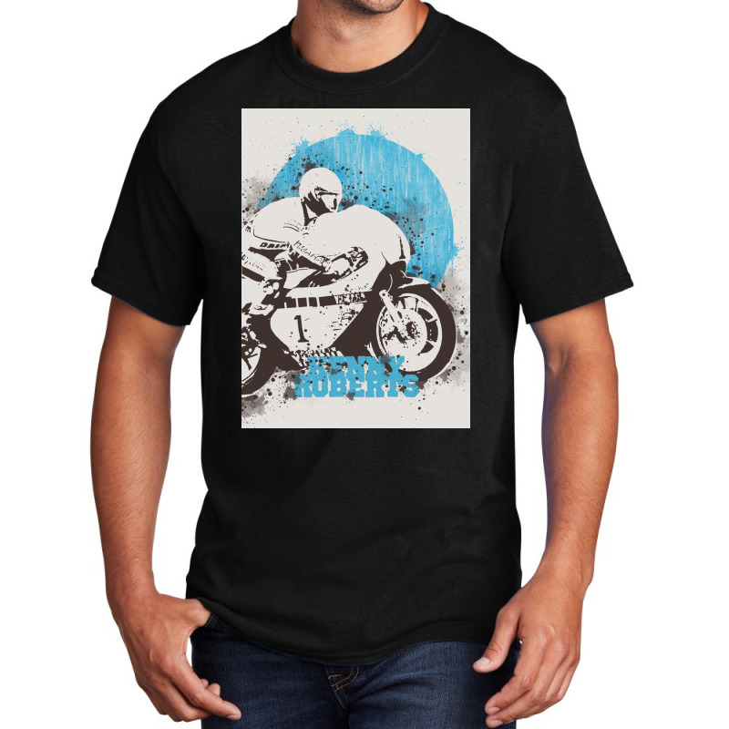 Kenny Roberts Painting Art Basic T-shirt | Artistshot