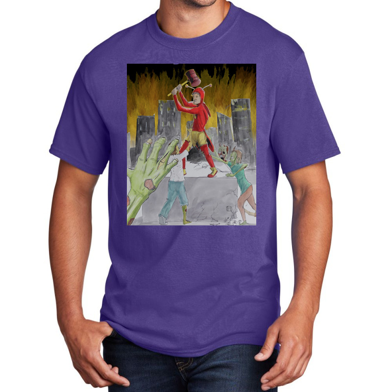 Chapulin Colorado Vs. The Zombies Basic T-shirt | Artistshot