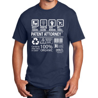 Patent Attorney T Shirt - Multitasking Certified Job Gift Item Tee Basic T-shirt | Artistshot