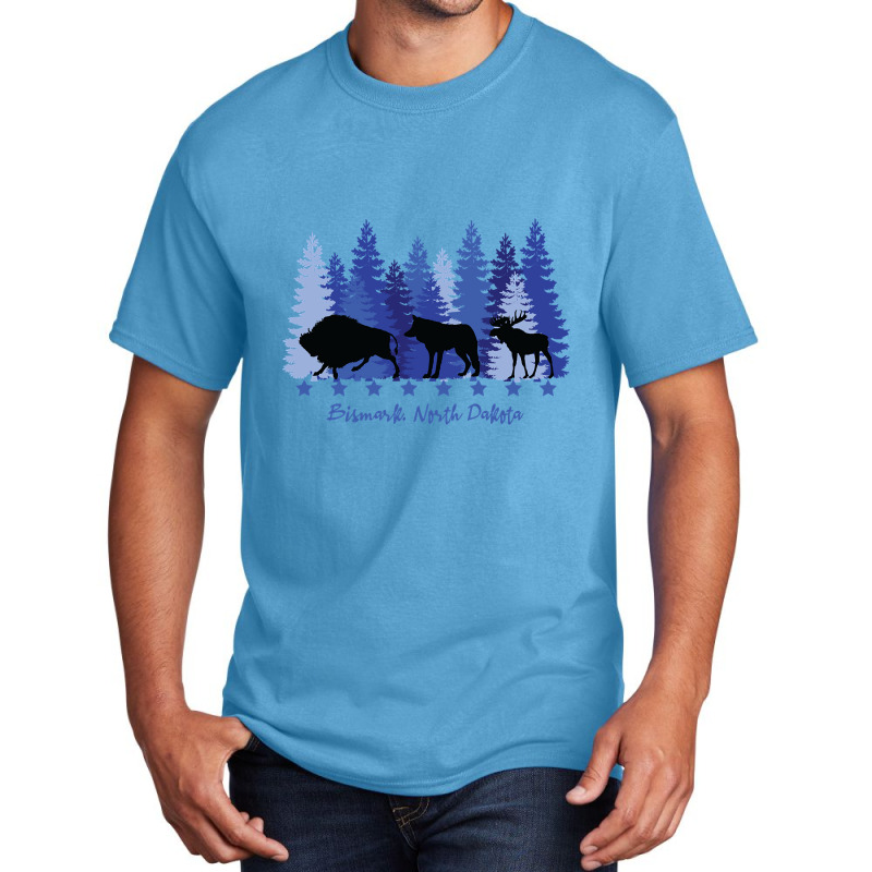 Bismark North Dakota-jnmer Basic T-shirt | Artistshot