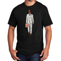 Chicken-man Basic T-shirt | Artistshot