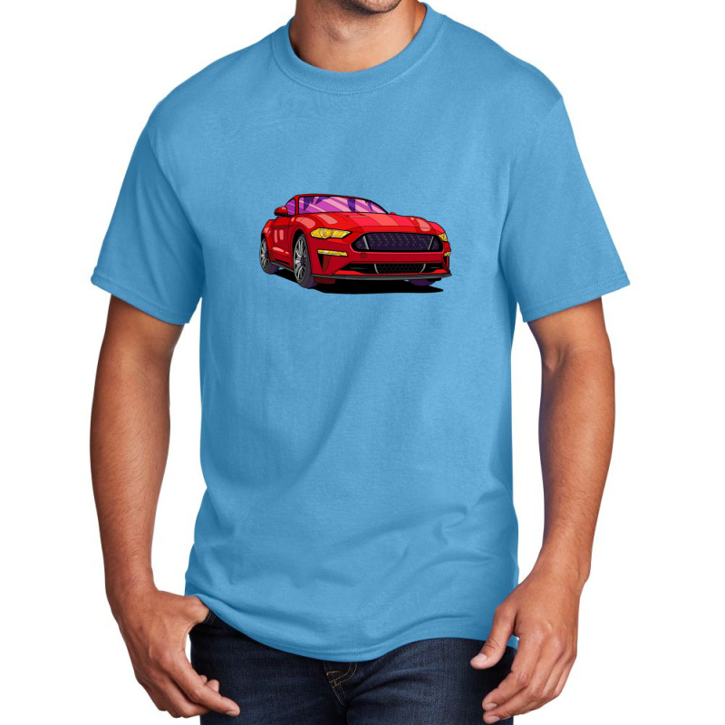 Sports Red Car Basic T-shirt | Artistshot