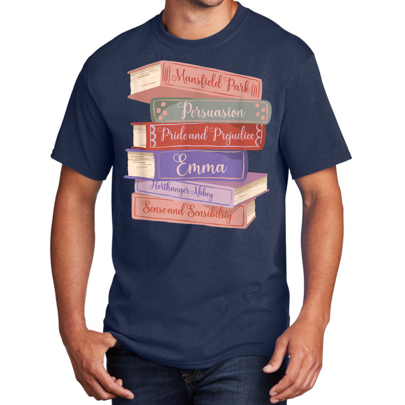 Literacy Austen Novels Romance Books Literary Jane Austen T Shirt Basic T-shirt by hamlerf | Artistshot