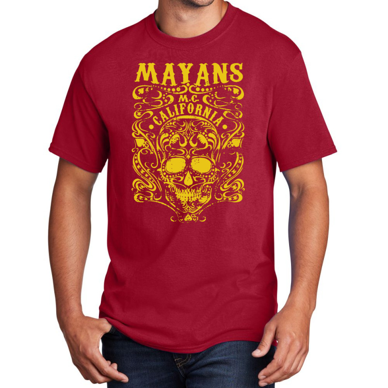 Mayan Mc Apparel, Mayan Mc Apparel Vintage, Mayan Mc Apparel Art, Maya Basic T-shirt by SHOPLOS | Artistshot