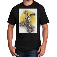 Biker Extreme Sport Basic T-shirt | Artistshot