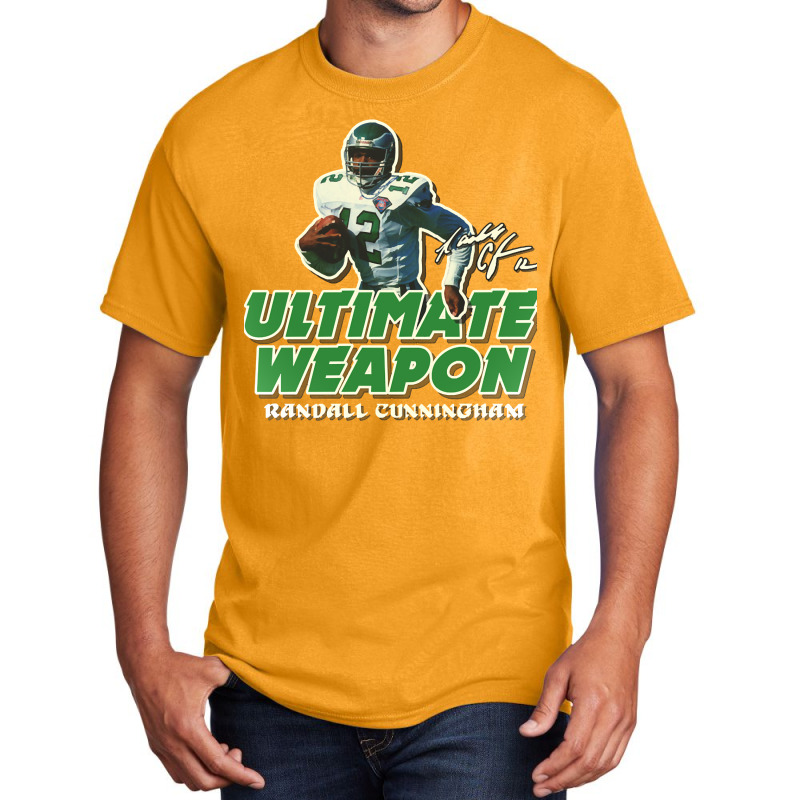 Randall Cunningham Ultimate Weapon Basic T-shirt by byrannveharb | Artistshot