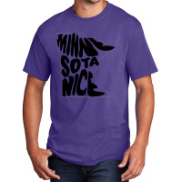 Minnesota Nice Basic T-shirt | Artistshot