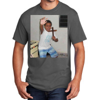 Hold On. Poster Basic T-shirt | Artistshot