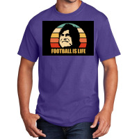 Football Is Life Poster Basic T-shirt | Artistshot