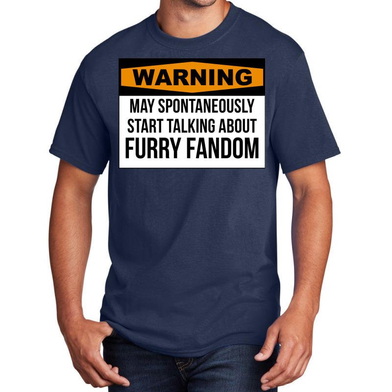 Furry Fandom Poster Copy Basic T-shirt | Artistshot