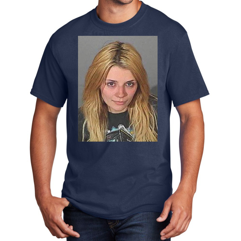 Mischa Barton Mugshot (2007) Poster Copy Copy Copy Basic T-shirt | Artistshot