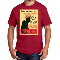 Prochainement Chat Noir Poster Copy Basic T-shirt | Artistshot