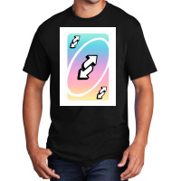 Pastel Uno Reverse  Poster Copy Basic T-shirt | Artistshot