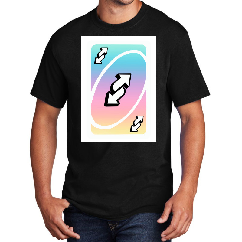 Pastel Uno Reverse  Poster Copy Basic T-shirt | Artistshot