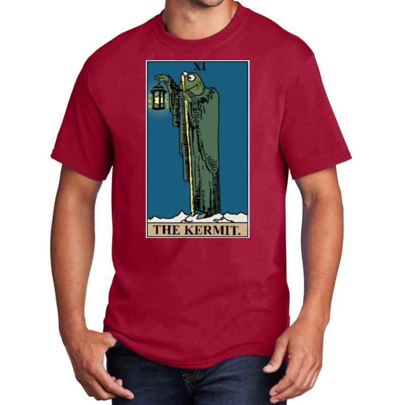 Xi Kermit Poster Basic T-shirt | Artistshot