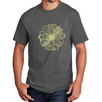 Limited Edition Sunflower Ink Print Basic T-shirt | Artistshot