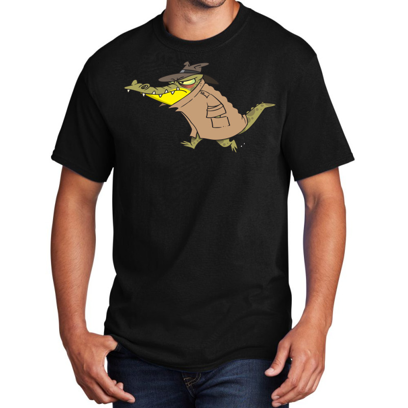 Aligator Crocodile Cartoon Basic T-shirt | Artistshot