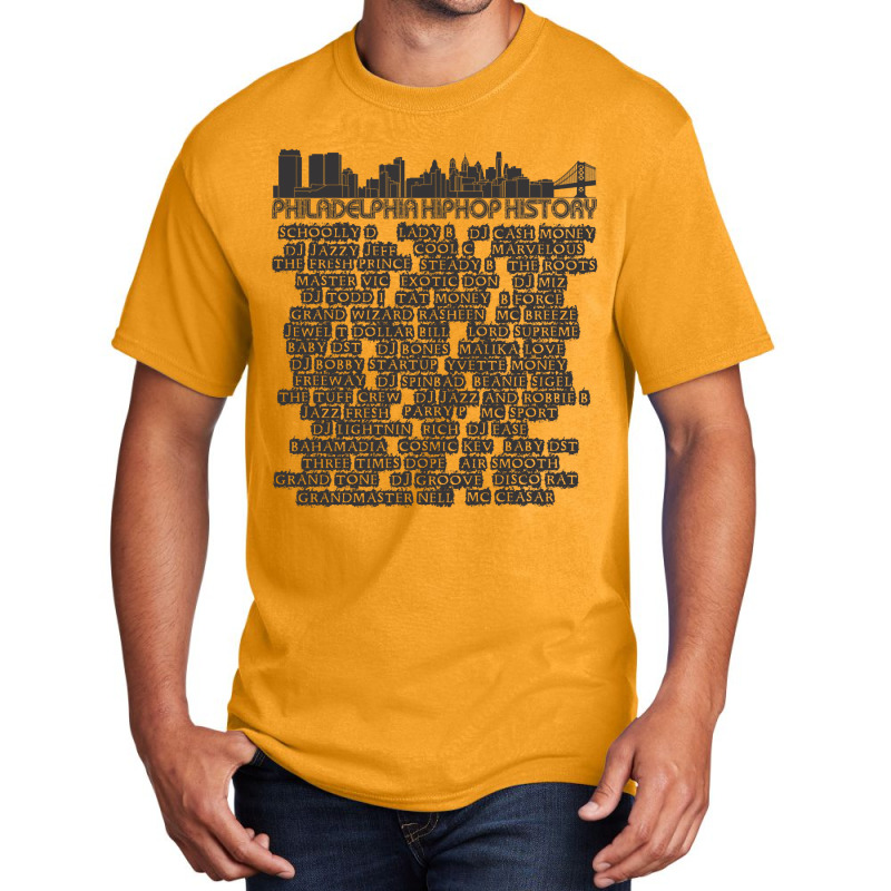 Artistshot Trending Philadelphia Hip Hop History (2) Basic T-shirt | Artistshot