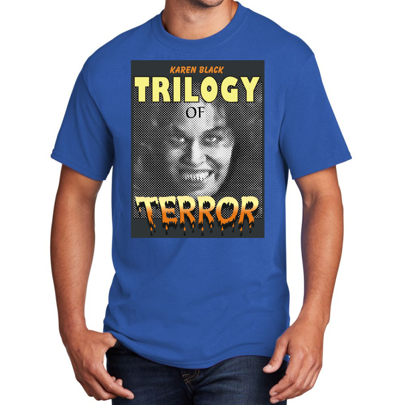 Trilogy Of Terror Basic T-shirt by kounalkherfix | Artistshot