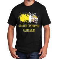 Vatican Ciian For Status Civitatis Vaticanæ And Vatican City Tank Top Basic T-shirt | Artistshot