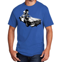 The Bluesmobile Basic T-shirt | Artistshot