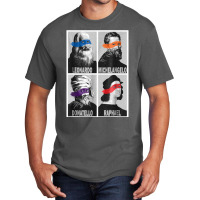 Renaissance Ninja Artists Poster Style Pop Art Basic T-shirt | Artistshot