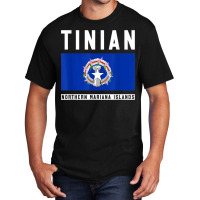 Tinian Souvenir Northern Mariana Islands Flag Basic T-shirt | Artistshot