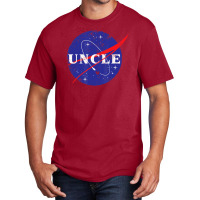 Hot Trend Cool Uncle In Space Astrology Puns Basic T-shirt | Artistshot