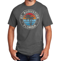 Hot Trend St. Augustine Florida Fl Vintage Retro 70s Basic T-shirt | Artistshot