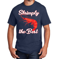 Shrimp Saying Seafood Lover Basic T-shirt | Artistshot