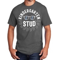 Kindergarten Stud Back To School Boys Girls Teacher Basic T-shirt | Artistshot