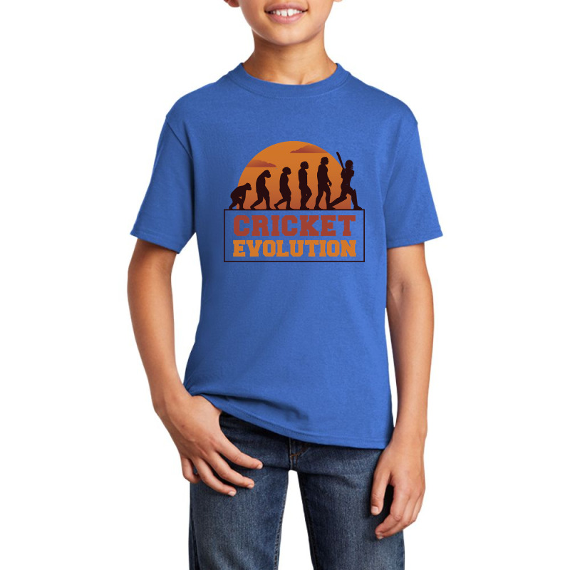 Cricket Evolution Basic Youth T-shirt | Artistshot