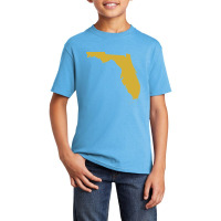 Florida State Map Basic Youth T-shirt | Artistshot